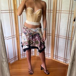 Boho festival skirt